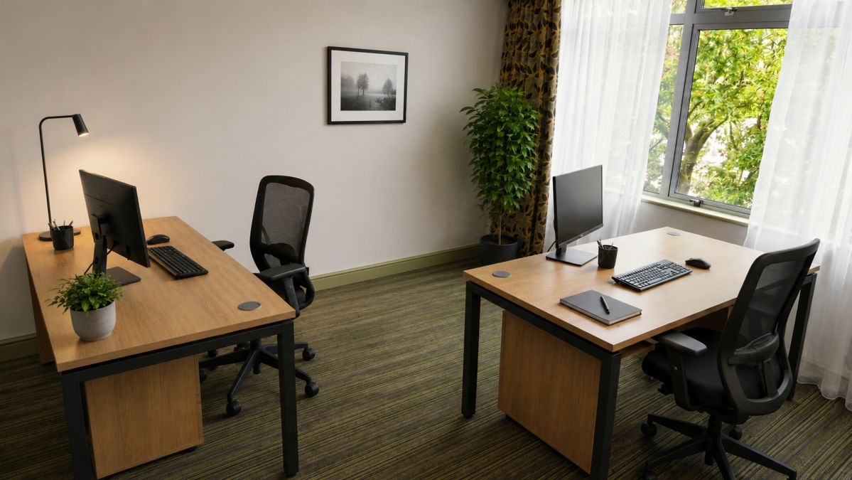 Short term office rental at St Mellion nr Saltash, Plymouth
